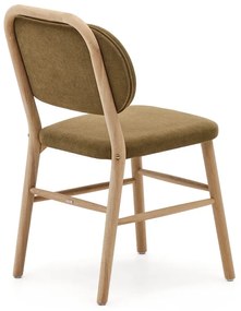 Kaki jedálenské stoličky v súprave 2 ks Helda – Kave Home