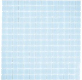 Sklenená mozaika GMA33 uni svetlo modrá 30,5x30,5 cm
