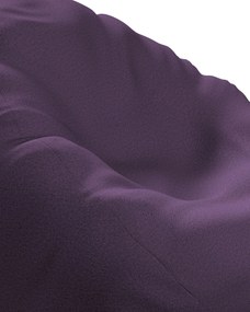 Poťah na sedací vak bez výplne farba produktu fialová látka zapletaná