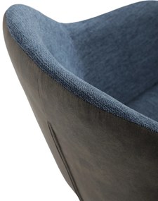 Sada jedálenských stoličiek s vratným mechanizmomDCH-Y1143 BLUE2, 2 ks