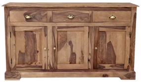 Komoda 160x90x45 indický masív palisander Svetlomedová