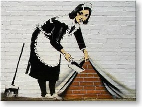 Obraz na plátne Street ART – Banksy - 100x150 cm