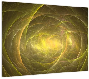 Moderný abstraktný sklenený obraz (70x50 cm)