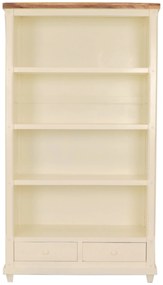 furniture-nabytek.cz - Drevená policová knižnica 100x180x45 z masívu mango