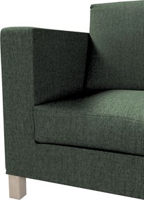 Poťah na sedačku Karlanda  (pre 3 osoby,nerozkladacia,krátky) farba produktu zelená látka zapletaná