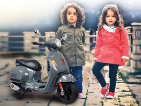 Jamara Skúter Vespa Ride On (sivá)  (100280164)
