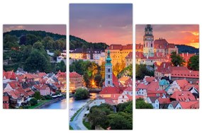 Obraz - Český Krumlov (90x60 cm)