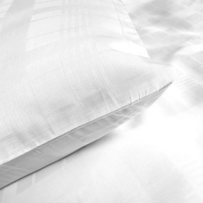 SATÉNOVÉ OBLIEČKY MARSELA EXCLUSIVE 180X200 CM, 2KS 70X80 CM BIELE