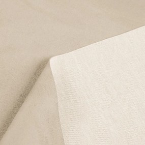 Biante Štvorcový obrus/imitácia brúsenej kože Alcantara ALC-007 Krémovo béžový 90x90 cm