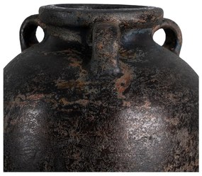 Tmavohnedá terakotová vysoká váza (výška 60 cm) Artem – Ixia