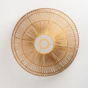 Brilagi - LED zavesný luster na lanku CERIA BOHO 1xE27/40W/230V pr. 50 cm hnedá