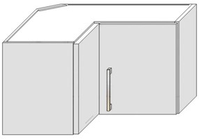Skrinka do kuchyne Bono Wrn36 Pl Biela Alaska/Biely