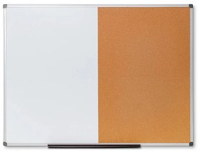 Combi Board hliníkový whiteboard / korok 90 × 120 cm, hliník