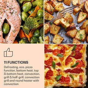 Klarstein Illuminosa Smart, vstavaná rúra, 2800 W, 11 funkcií, ovládanie pomocou aplikácie