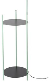 Stojacia lampa WALK 1xE27/40W/230V tyrkysová