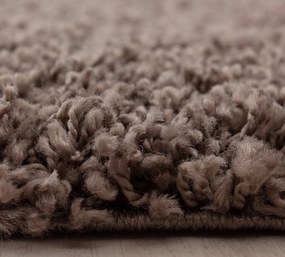 Kusový koberec Life Shaggy 1500 taupe