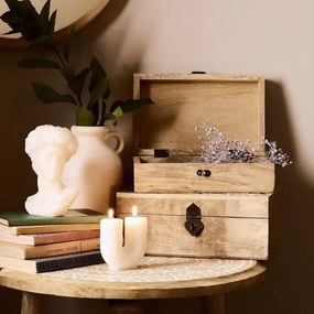 Drevená šperkovnica SOMBRE 22x14x8 cm