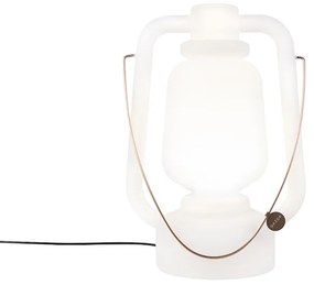 Stojacia lampa biela 51 cm IP44 - Storm Large