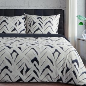 MAKOSATÉNOVÉ OBLIEČKY REINA49 200X220 CM, 2 KS 70X80 CM VZOROVANÉ