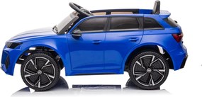 LEAN CARS Audi RS6 Batéria Vozidlo BRD-2118 Modrá
