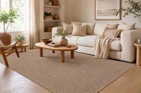 Koberec DUNE WOOL 497 03 TM620 hnedý