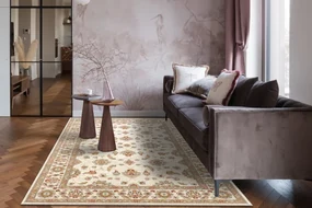 Koberec SOHO 477.15.LA102 OSTA naturálny béžový / terakotový