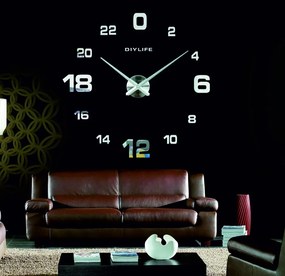 SENTOP | Moderné nalepovacie hodiny na stenu | SENTOP 12S022-Wall clock analógové