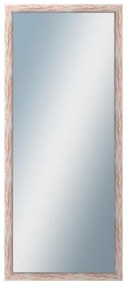 DANTIK - Zrkadlo v rámu, rozmer s rámom 60x140 cm z lišty PAINT červená veľká (2962)