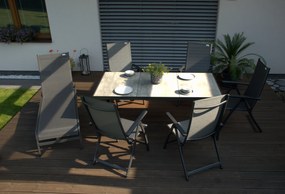 Doppler ACTIVE - kreslo polohovacie káro - 2. akosť (N454)