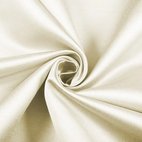 Biante Saténový behúň na stôl polyesterový Satén LUX-017 Smotanový 20x140 cm
