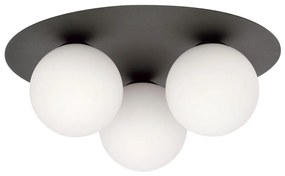 Stropné svietidlo SOLAR 3xE14/10W/230V čierna/biela