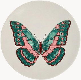 Ručne vyrobený dezertný tanier Butterfly Manor