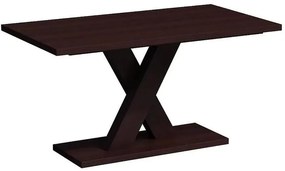Rozkladací stôl Hodor 146/186x80cm Wenge magia
