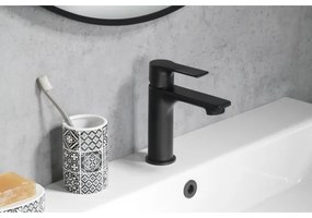 Sapho - Umývadlová batéria PAX 16,5 cm matná čierna