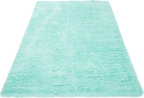 TA Koberec MINT MINT SILK Modrý Obdĺžnikový