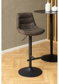 Tmavozelená barová stolička s nastaviteľnou výškou (výška sedadla 86 cm) Adisa – Actona