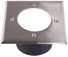 LED Nájazdové svietidlo MIVO LED/3W/230V 12x12 cm IP67 matný chróm