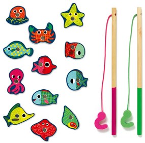 Magnetický rybolov - farebné more