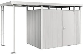 Prístrešok pre záhradný domček Biohort HighLine 2 vel. S 150x195 cm strieborný metalický