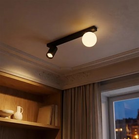 Brilagi - Bodové svietidlo SELE BALL 1xGU10/30W/230V + 1xG9/10W čierna