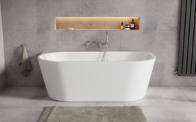 Besco Akrylátová voľne stojaca vaňa Vica NEW CC/BP 150x80 (160x80, 170x80), bez prepadu BESCO-Typ výpuste: Alcaplast Click-Clack s horným čistením, b…