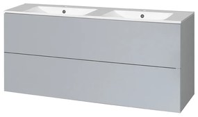 Mereo Mereo, Aira, kúpeľňová skrinka s keramickým umývadlom 121 cm, MER-CN733