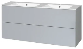 Mereo Mereo, Aira, kúpeľňová skrinka s keramickým umývadlom 121 cm, MER-CN733