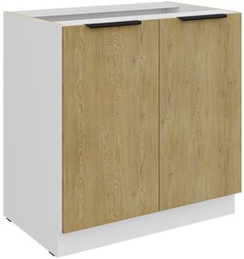 Kuchynská skrinka Cremona Wh 80d 2f Bb