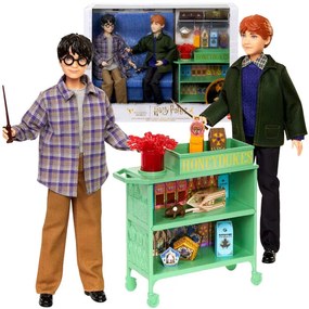 Bábiky Harry a Ron na ceste do Rokfortu MATTEL Wizarding world