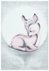 Ayyildiz, Kusový koberec Bambi 850 pink, 160x230, ružová, detská izba