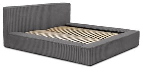 ČALÚNENÁ POSTEĽ SANTI 180x200 VITO 16 ŠEDÁ