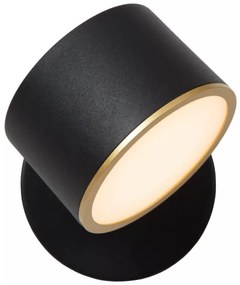 Lucide 44217/08/30 - LED nástenné bodové svietidlo GIAN LED/9W/230V čierne