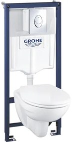 Závesné WC GROHE Solido Compact bez splachovacieho kruhu 39400000