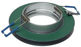 Podhľadové svietidlo Glass Round, 1x sklenené/strieborné kovové tienidlo, s